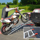 Rampa Para Moto Plegable Triple / Aluminio
