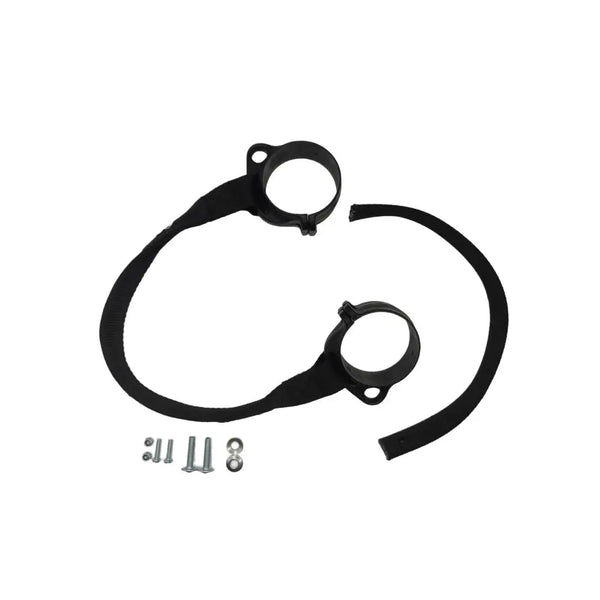 Kit de correas de Agarre delanteras y traseras para KTM EXC 2020-2023 – Negro / GOAT