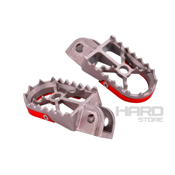 Pedalines Para moto Ktm 11-16 / Husqvarna 14-16 / Sherco 14-23 Inoxidable