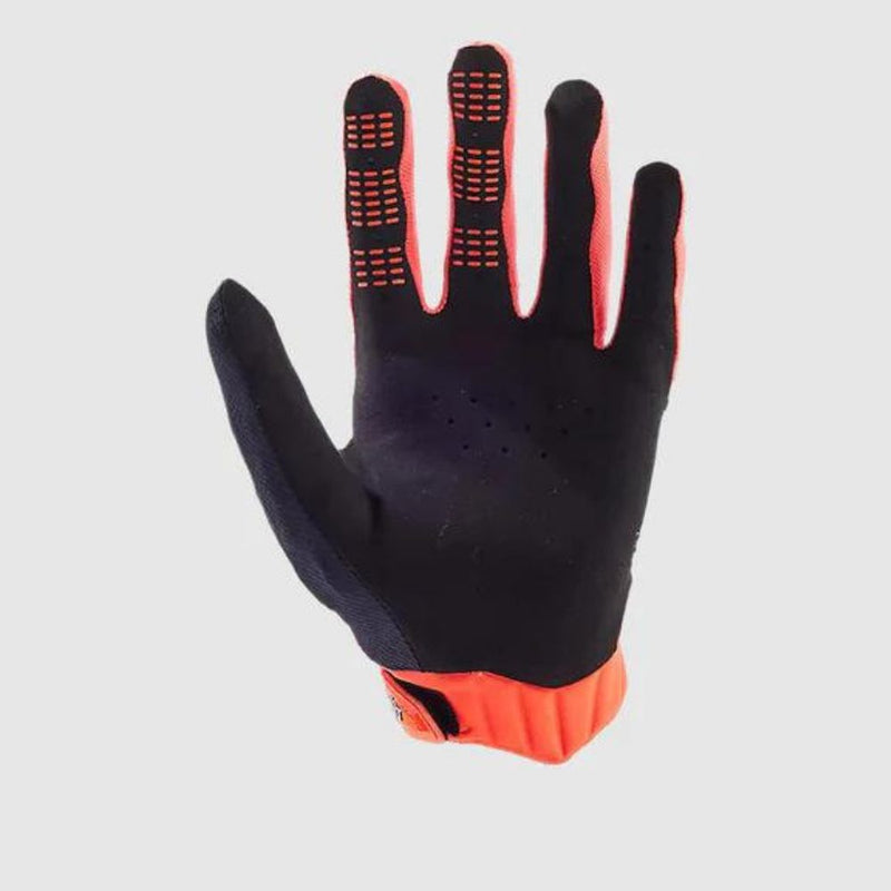 Guantes Moto 360 Naranjo Fluor Fox