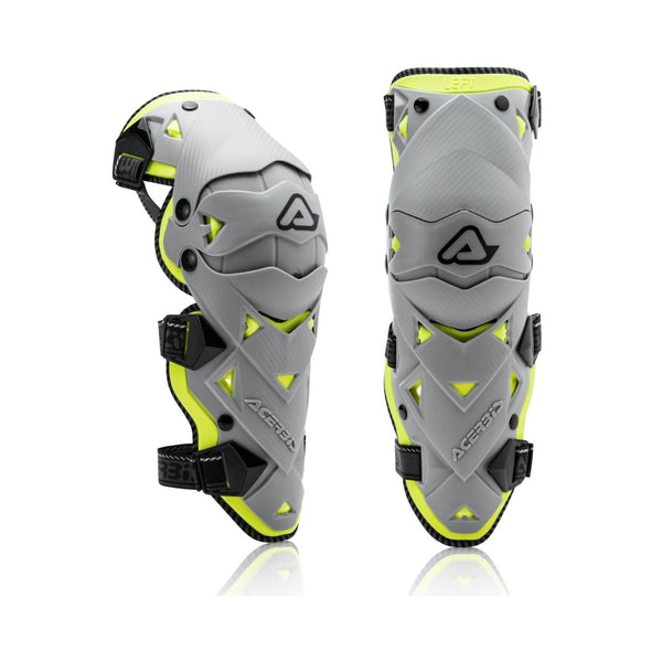 Rodilleras Para Moto Impact EVO 3.0 Acerbis Gris/Amarillo