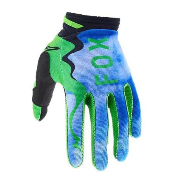 Guantes Moto 180 Atlas Celeste/Verde Fox