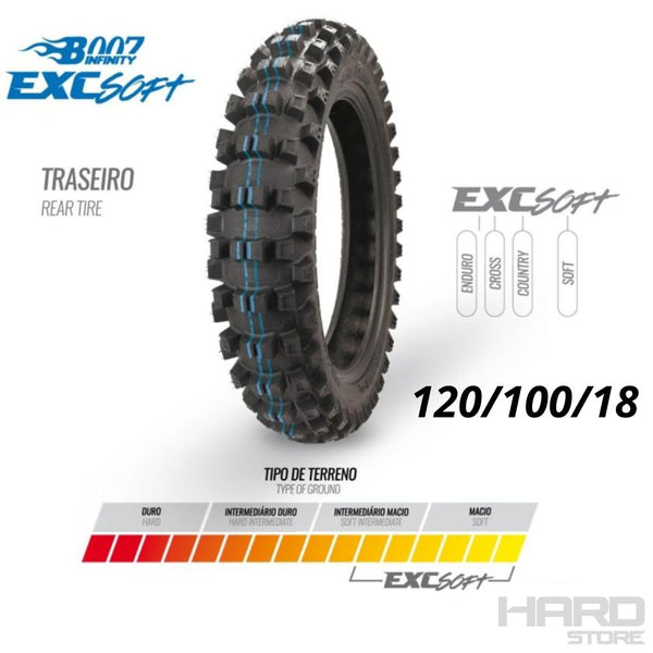 Neumatico Enduro Cross Country B007 Infinity Exc Soft 120/100/18 / Borilli