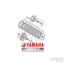 Kit Disco Embrague YAMAHA YZ250 93-26 | 2 TIEMPOS | WR250 94-97 Original YAMAHA | 3XK163210000