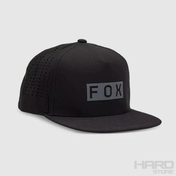 Gorro Jockey Lifestyle Wordmark Tech Snapback Negro Fox