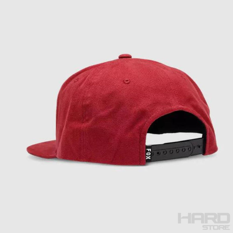 Gorro Jockey Lifestyle Fox Head Snapback Rojo Fox