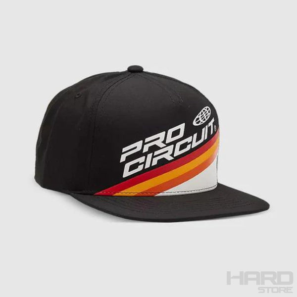 Gorro Jockey Lifestyle Pro Circuit Snapback Negro Fox