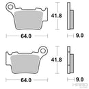 Pastillas Moto Freno Trasero Ktm - Husqvarna - Sherco- GasGas / LMP391OR