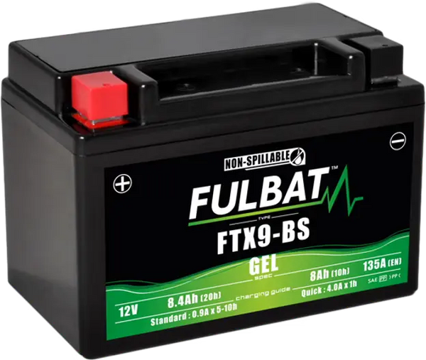 Bateria Para Moto FTX9-BS-GEL / GEL Fulbat