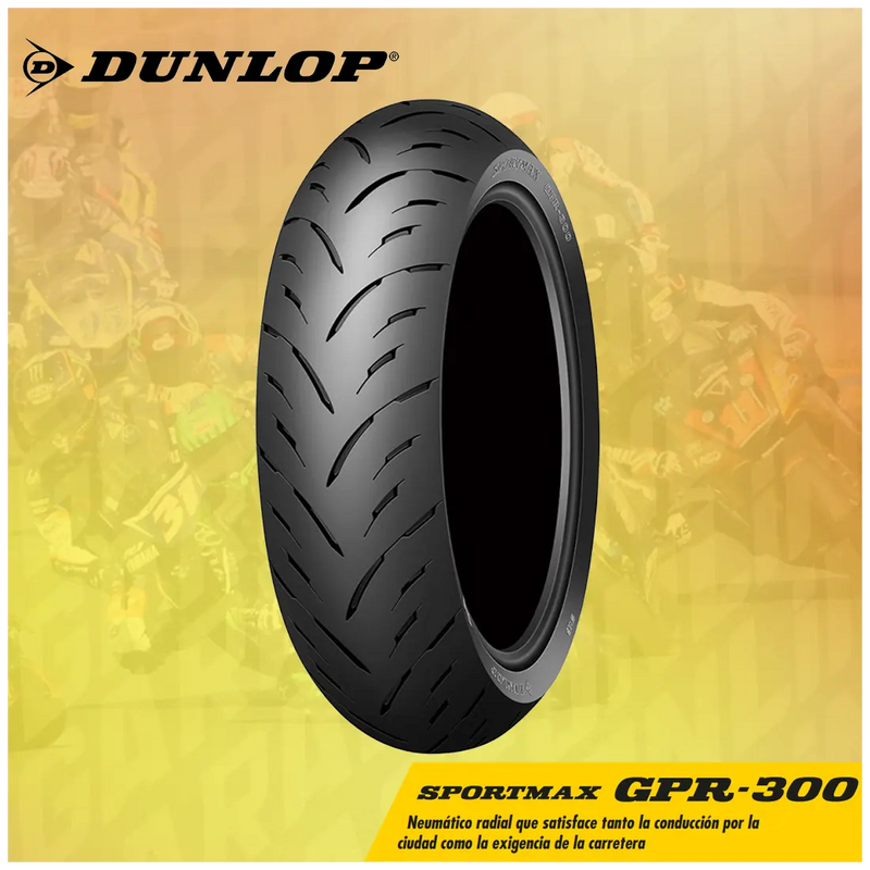 Neumático Delantero 120-70-17 DUNLOP GPR300 SPORTMAX / Dunlop