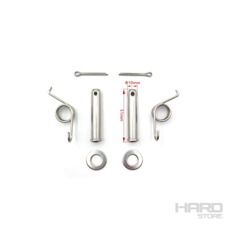 Pasador Pedalines Moto HUSQVARNA - KTM - GASGAS | Inoxidable - Diametro 10MM