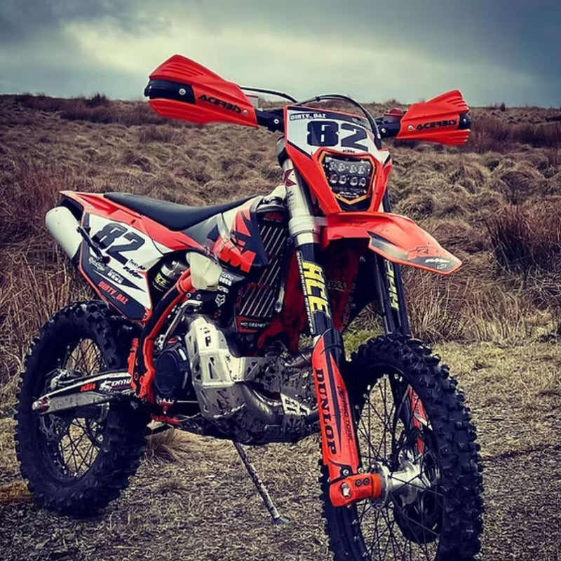 Protector Radiador Aluminio Moto KTM | Husqvarna 2017-2019 | 2T-4T/ Motoes