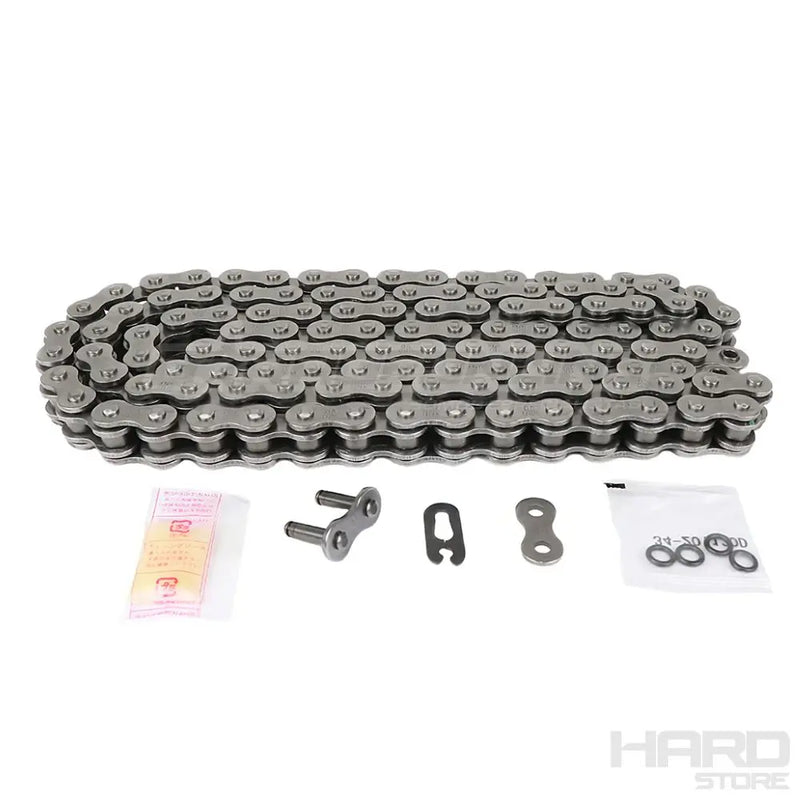 Cadena Moto DID 520 VO-120JP Reforzada con O-Ring – Plata | 120 Eslabones