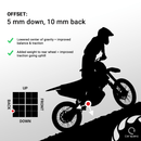 Pedalines para Yamaha Inoxidable