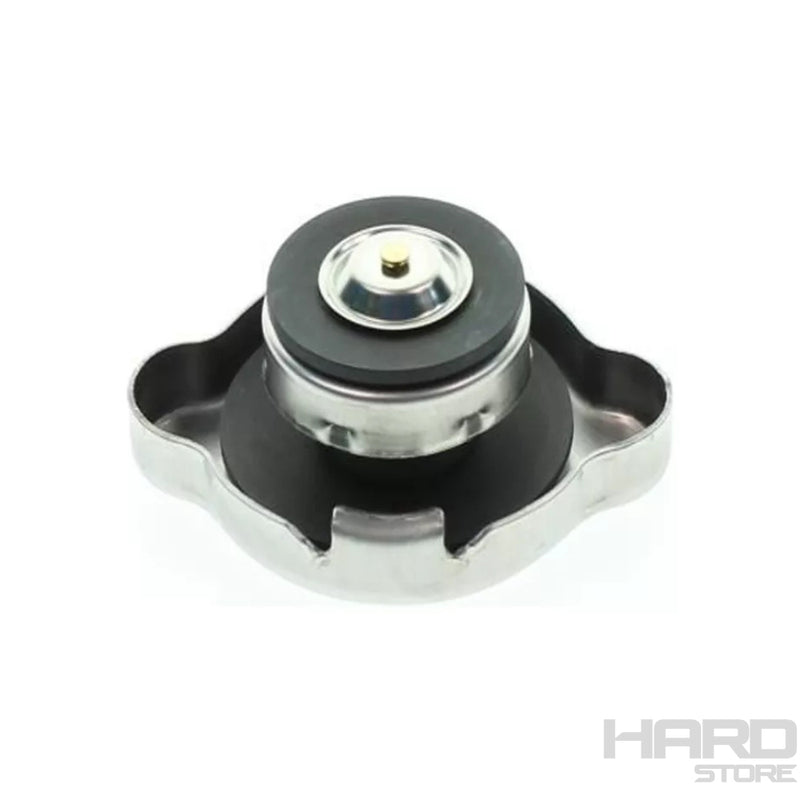 Instalación de tapa de radiador Yamaha OEM 5SL-12462-00-00 en motocicleta Yamaha enduro.