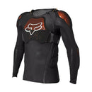 Jofa niño Fox Baseframe Pro D3O negra vista en ángulo, protección de pecho, hombros y codos