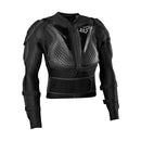 Jofa niño Fox Titan Sport Jacket Youth negra vista frontal, chaqueta de protección juvenil certificada CE