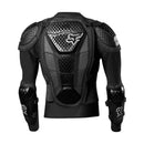 Jofa niño Fox Titan Sport Jacket Youth negra vista trasera, protector de espalda y coderas
