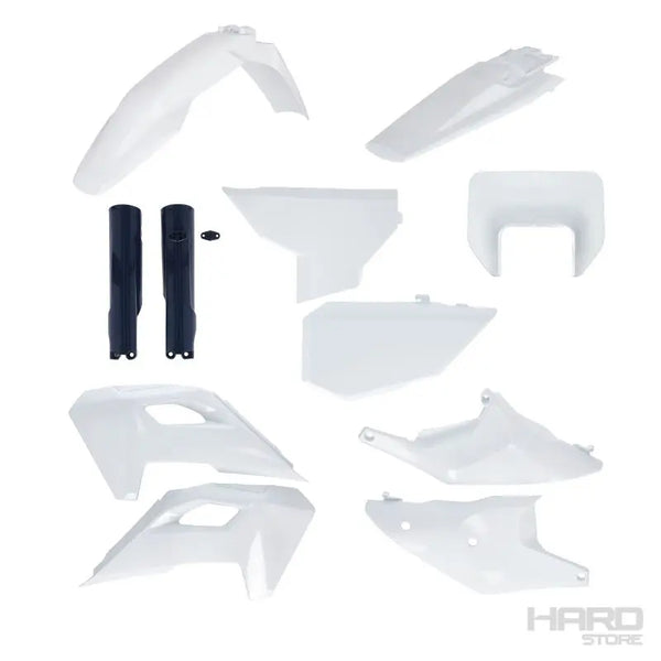 Kit Completo Plásticos Husqvarna FE 350 / TE 300 2024–2025 | Acerbis Blanco (11 piezas)