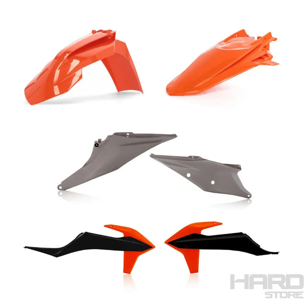 Kit plásticos KTM EXC-F XC-W 2021-2023 Acerbis naranja OEM