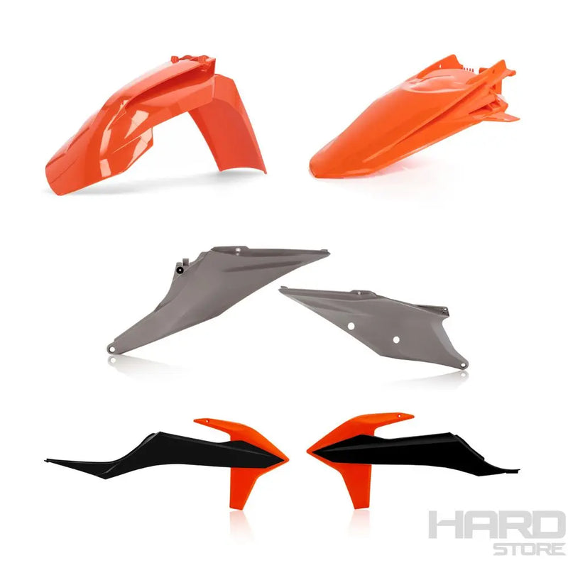 Kit plásticos KTM EXC-F XC-W 2021-2023 Acerbis naranja OEM