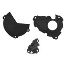 Kit protector tapas de motor Polisport 90943 para Yamaha YZ 250 F, YZ 250 FX y WR 250 F 2019-2023