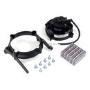 Kit ventilador radiador Spal KTM Husqvarna GasGas TPI TBI 2017-2025 con soporte y relé