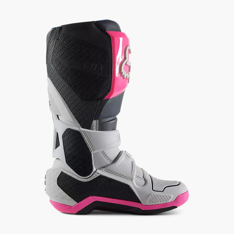 Botas Moto Instinct Gris/Rosado Fox