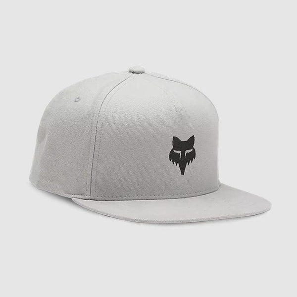 Gorro Jockey Lifestyle Fox Head Snapback Gris Claro Fox