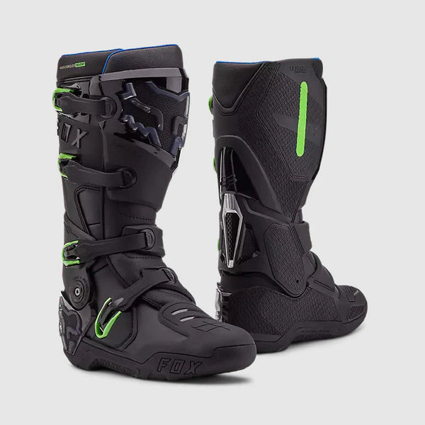 Botas Moto Instinct Edición Limitada 50 Años Negro/Verde Fox
