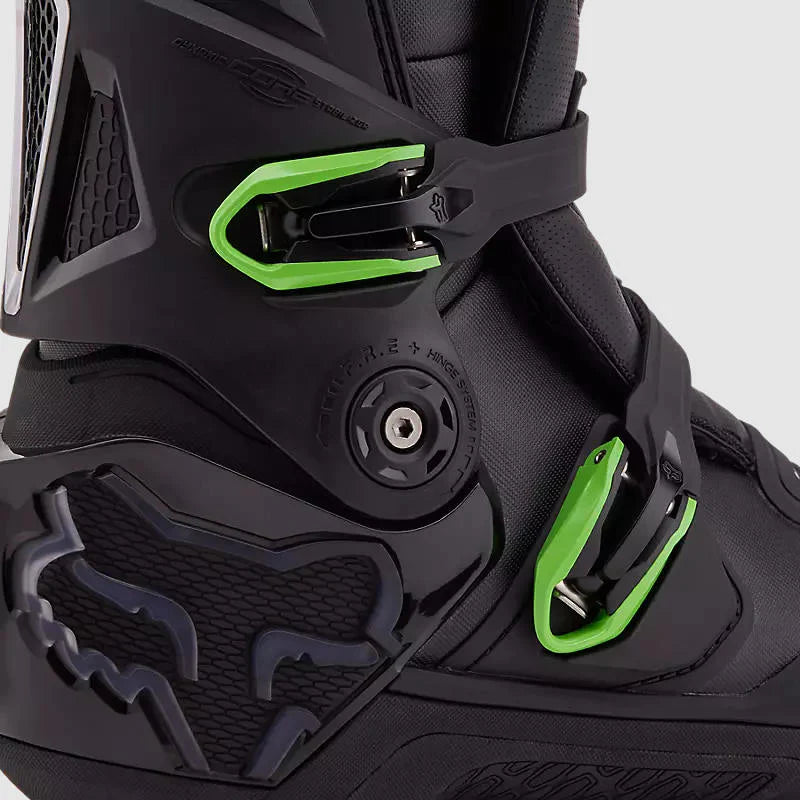 Botas Moto Instinct Edición Limitada 50 Años Negro/Verde Fox