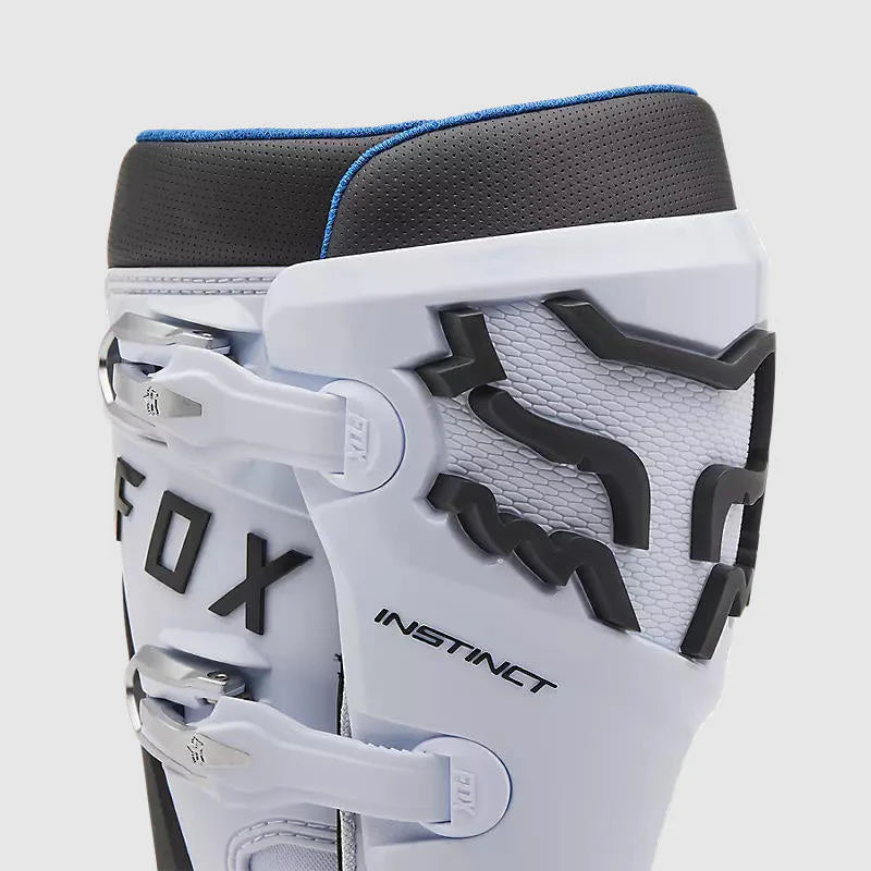 Botas Moto Instinct Blanco/Negro Fox