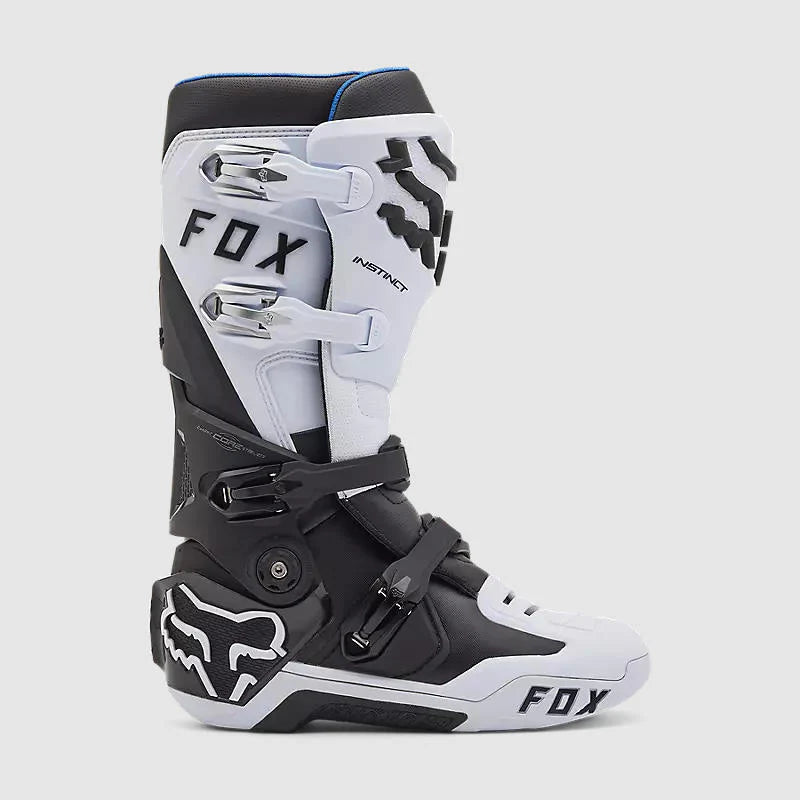 Botas Moto Instinct Blanco/Negro Fox