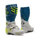 Botas Moto Instinct GRIS AZUL Fox