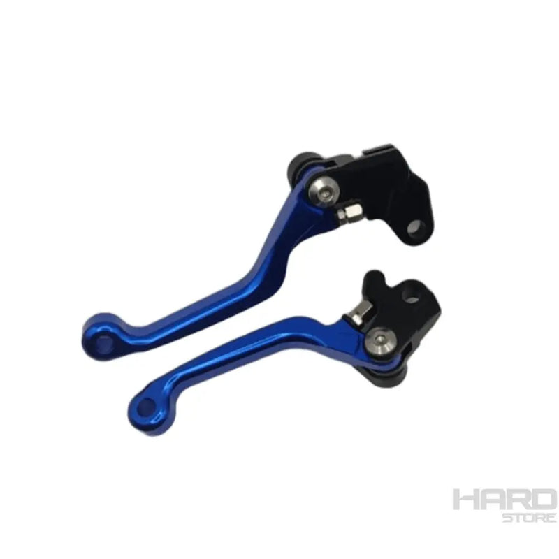 Palancas CNC azul para Kawasaki KLX KDX KX
