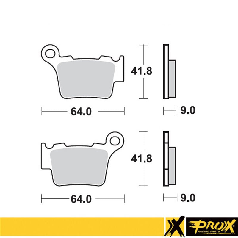 Pastillas Moto Freno Trasero Ktm - Husqvarna- Sherco- Gasgas/ PRO-X 37.202302