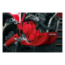 Protector tapas de motor Acerbis instalado en Honda CRF 300 L con cubre cárter