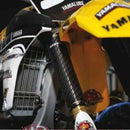 Protectores de botella de horquilla Acerbis negros con efecto carbono para horquillas de 43 a 48 mm