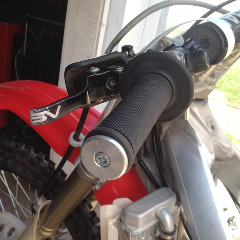 Puños Tusk MX compuesto medio medio gofre negro para motocross y enduro