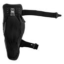 Rodillera Fly Racing Blueprint RK-5, vista interior con forro suave y correas