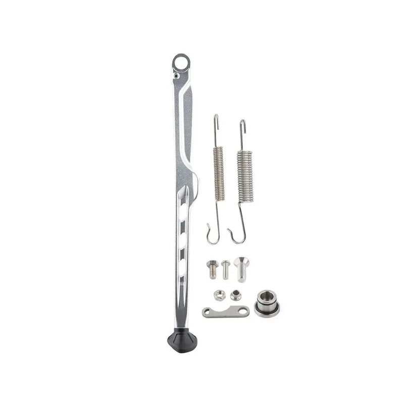 Soporte Lateral o Pata apoyo para Motos Enduro Husqvarna / KTM / GasGas – Aluminio Forjado - 2024-2025