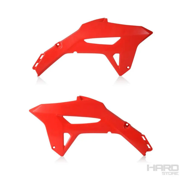Tapas Laterales Radiador HONDA CRF 250 R 22-24 | CRF 450 R 21-24 Rojo / Acerbis 0024304.110
