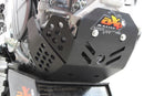 Cubre carter Moto Honda CRF 250R-RX/ CRF450R-RX - 4 TIEMPOS 2019-2021 / PLACA PROTECTORA XTREM 8MM /  NEGRO AX1512